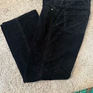 Woman’s Black Corduroy Pants